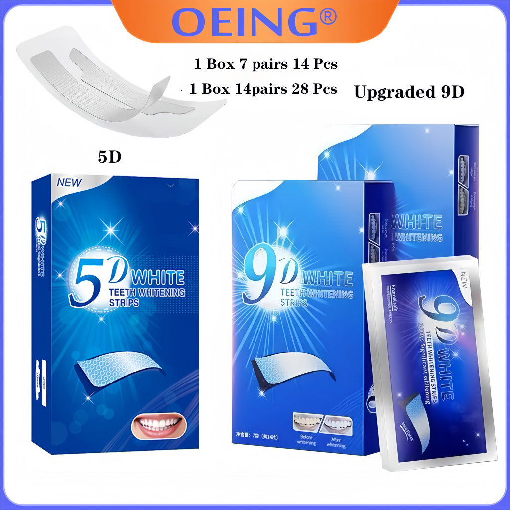 Teeth Whitening Effective - Striscia sbiancante per denti 9D 5D