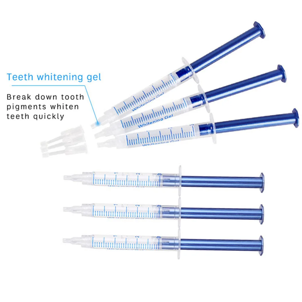 Teeth Whitening Charcoal Powder - 3ML Sbiancamento Dei Denti Gel Siringa