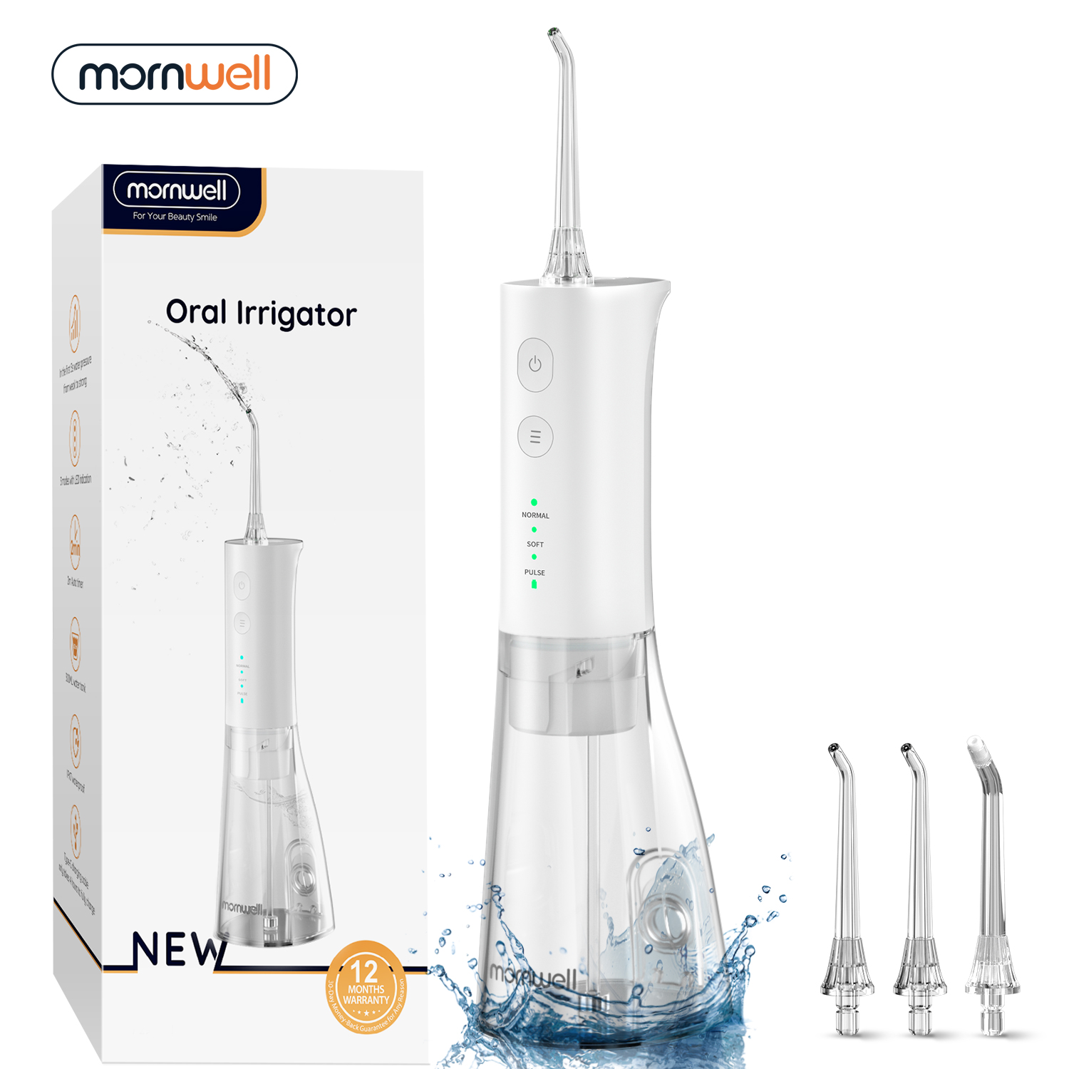 Water Flosser Cordless - Nuovo Idropulsore Portatile F29/D52 Ricaricabile USB
