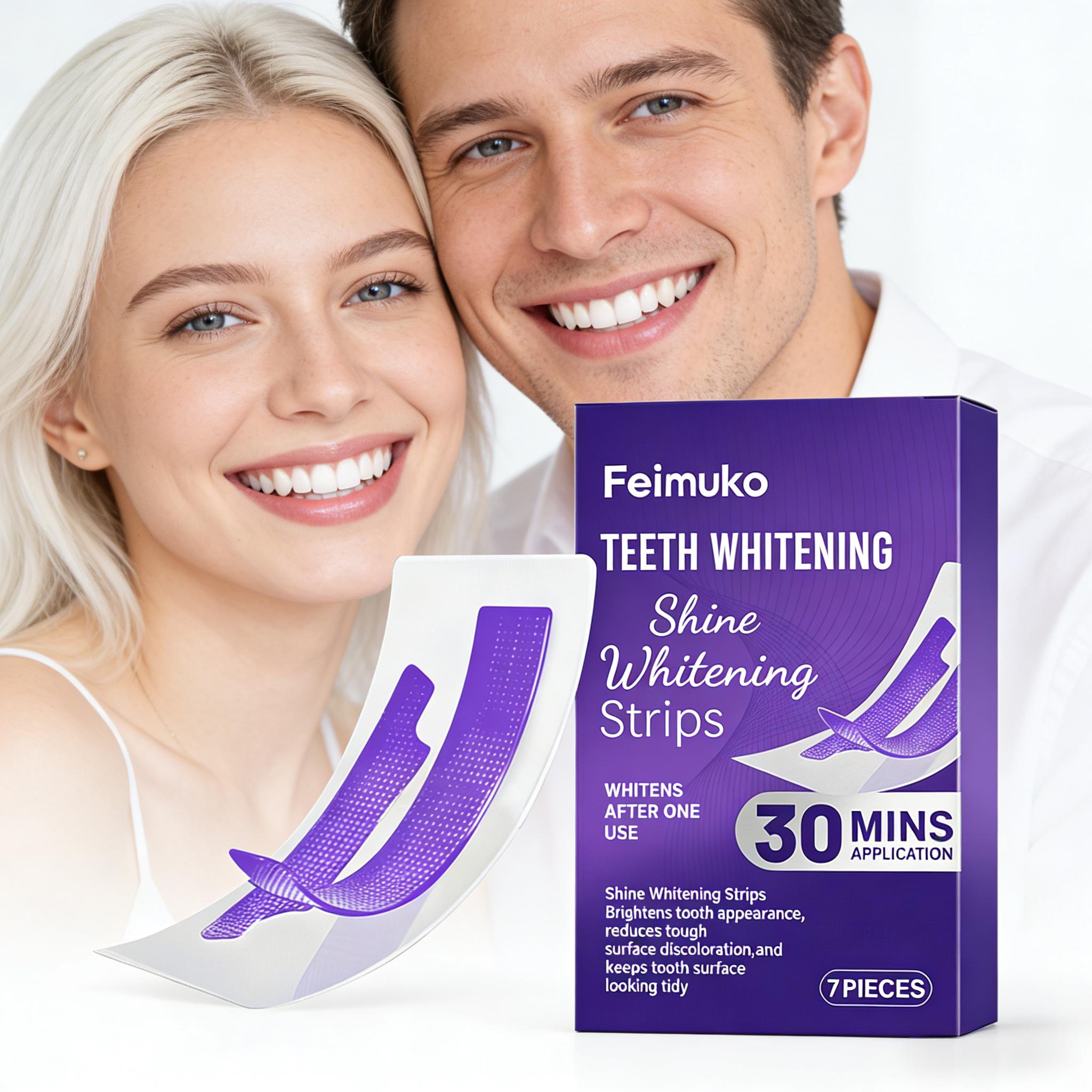 Teeth Whitening Strips Crest - Strisce Sbiancanti per Denti: Riducono la