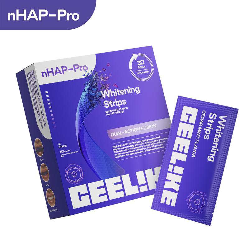 Teeth Whitening Effective - Strisce Sbiancanti per Denti Viola 14