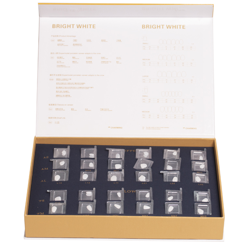 Teeth Whitening Zoom - Impiallacciature in porcellana composita dentale Impiallacciatura