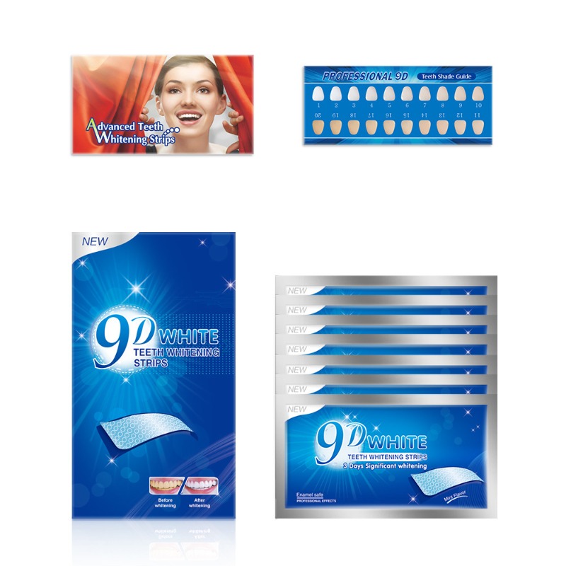 Teeth Whitening Effective - 7 paia di adesivi magici per