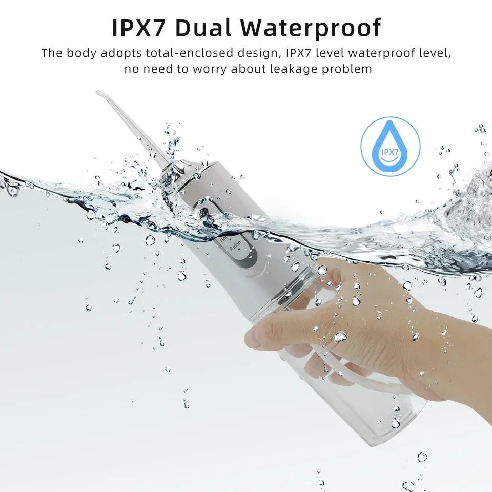 Irrigatore orale elettrico int - Water Flosser Cordless recensione e prezzo