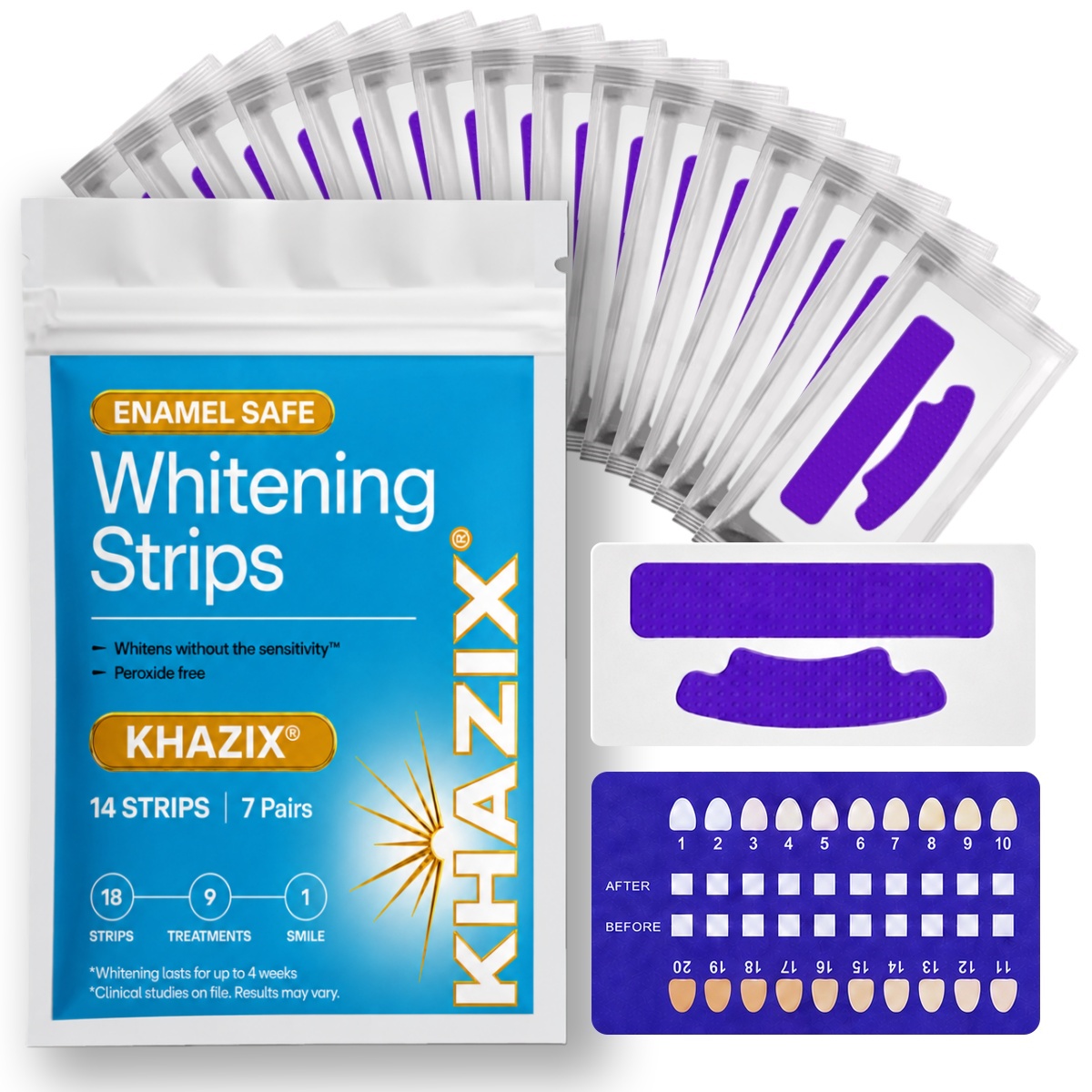 7 paia di strisce sbiancanti p - Teeth Whitening Strips Crest recensione e prezzo