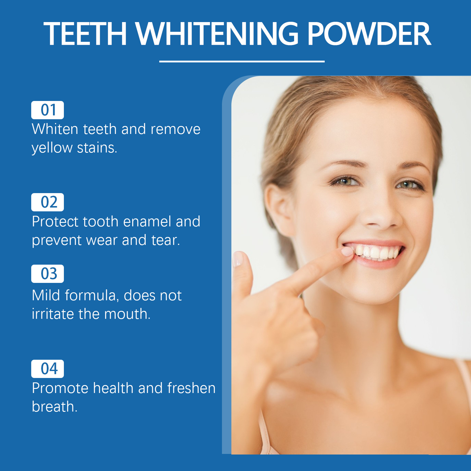 ORALHOE Polvere Sbiancante per - Teeth Whitening Fast recensione e prezzo