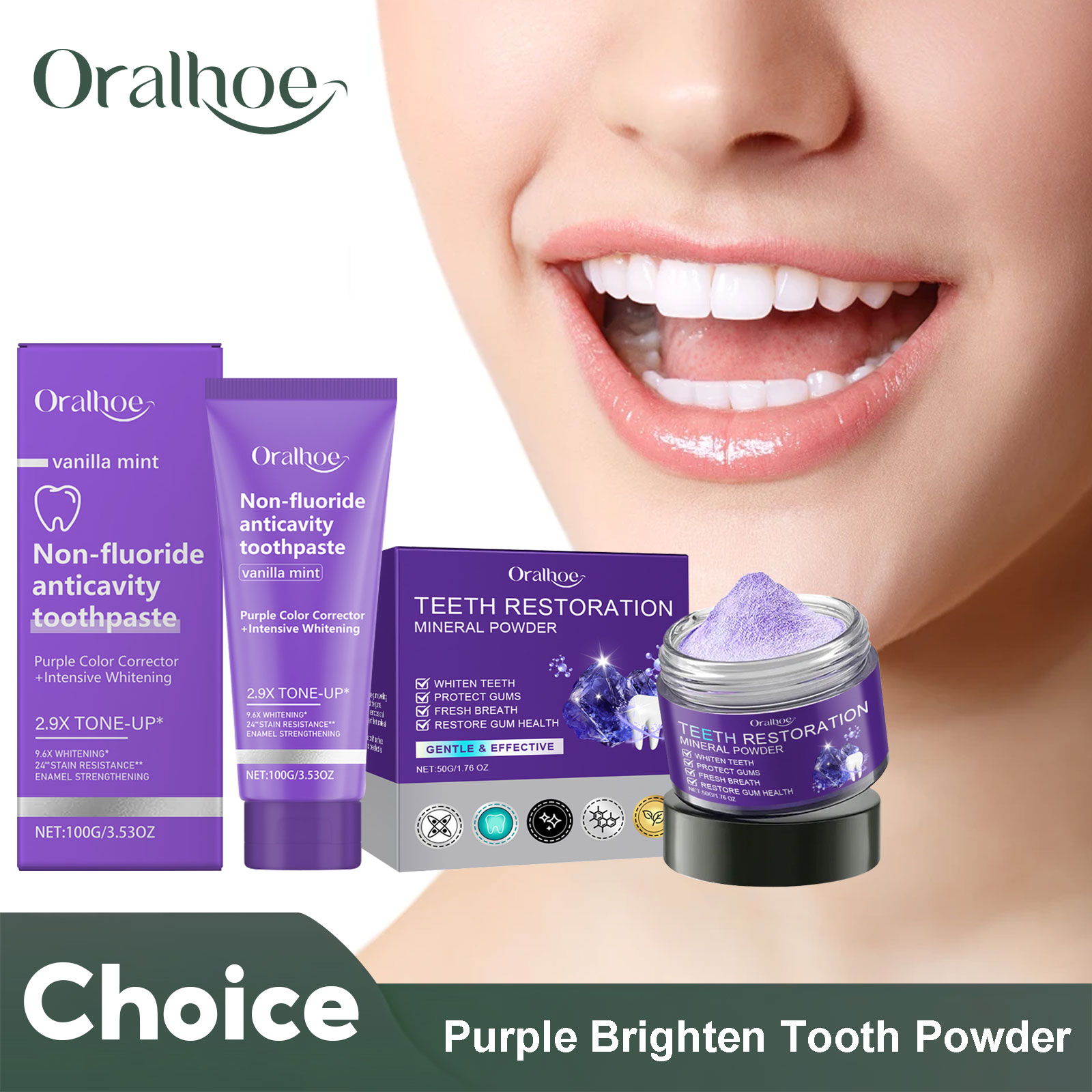 Teeth Restoration Mineral Powd - Teeth Whitening Vape recensione e prezzo