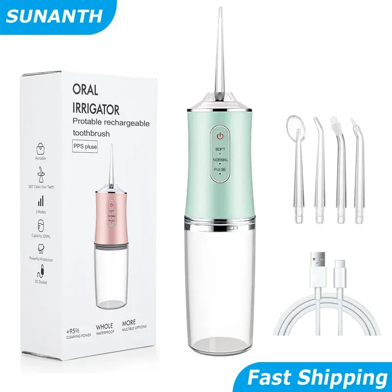 Irrigatore orale elettrico int - Water Flosser Cordless recensione e prezzo