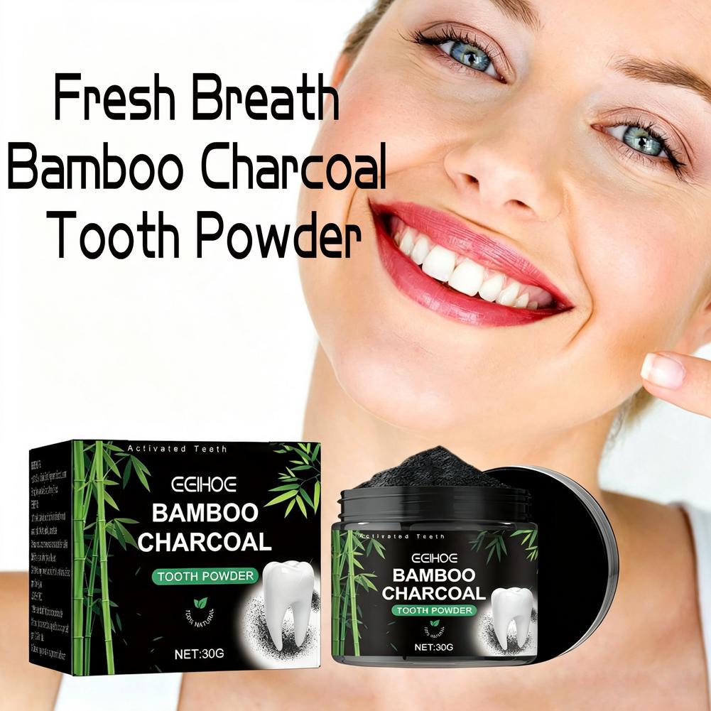 Polvere Sbiancante per Denti,  - Teeth Whitening Charcoal Powder recensione e prezzo