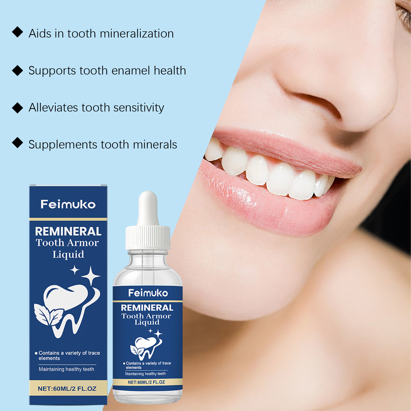 Liquido per la Cura dei Denti  - Teeth Whitening Effective recensione e prezzo