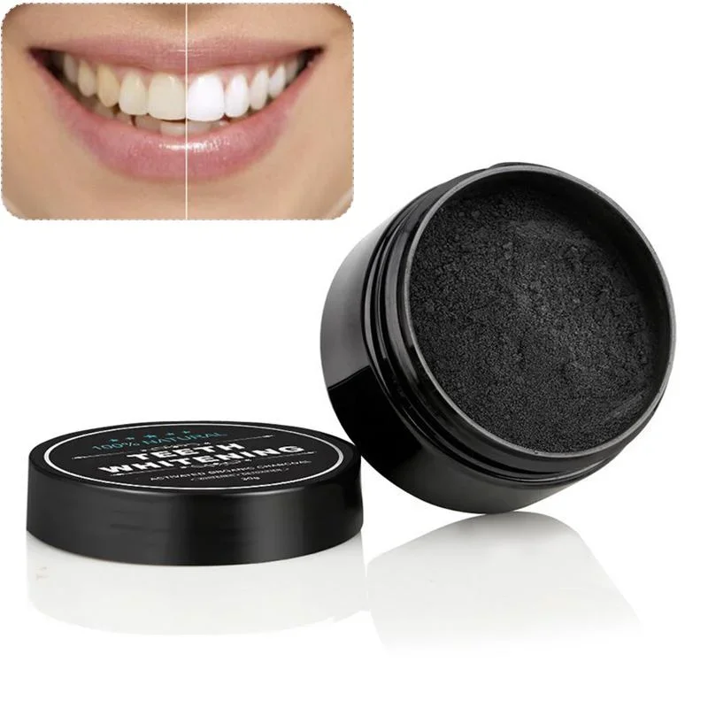 Prodotti per lo sbiancamento d - Teeth Whitening Charcoal Powder recensione e prezzo
