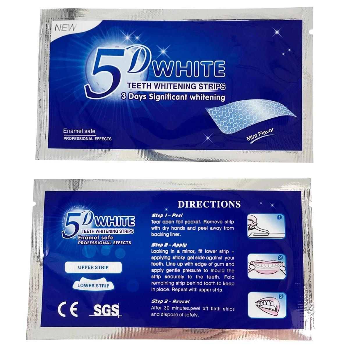 1 scatola/2 scatole Strisce Sb - Teeth Whitening Effective recensione e prezzo